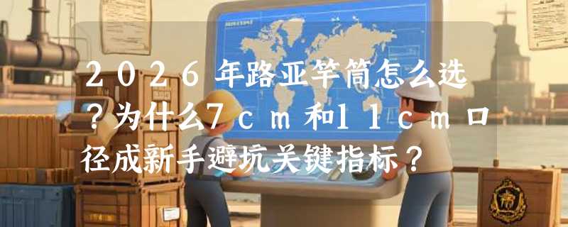 2026年路亚竿筒怎么选？为什么7cm和11cm口径成新手避坑关键指标？