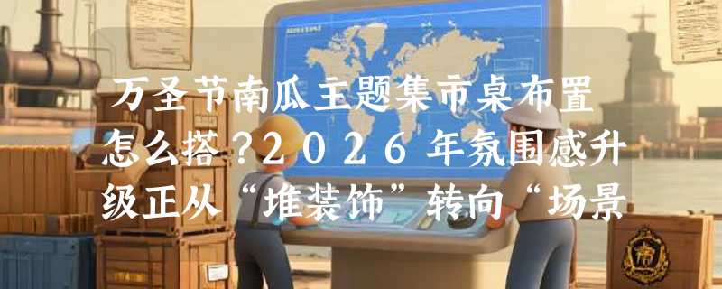 万圣节南瓜主题集市桌布置怎么搭？2026年氛围感升级正从“堆装饰”转向“场景叙事”