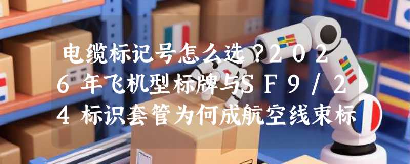 电缆标记号怎么选？2026年飞机型标牌与SF9/24标识套管为何成航空线束标配？