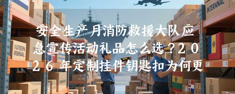 安全生产月消防救援大队应急宣传活动礼品怎么选？2026年定制挂件钥匙扣为何更强调磁吸与覆膜工艺？