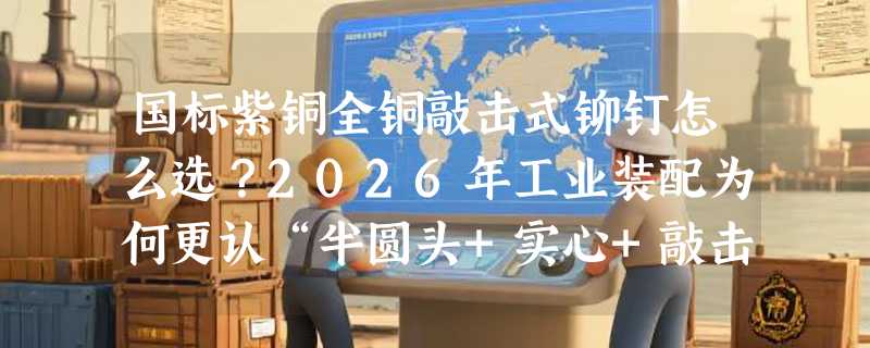 国标紫铜全铜敲击式铆钉怎么选？2026年工业装配为何更认“半圆头+实心+敲击式”组合？