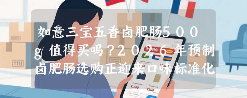 如意三宝五香卤肥肠500g值得买吗？2026年预制卤肥肠选购正迎来口味标准化与复热便捷性双升级