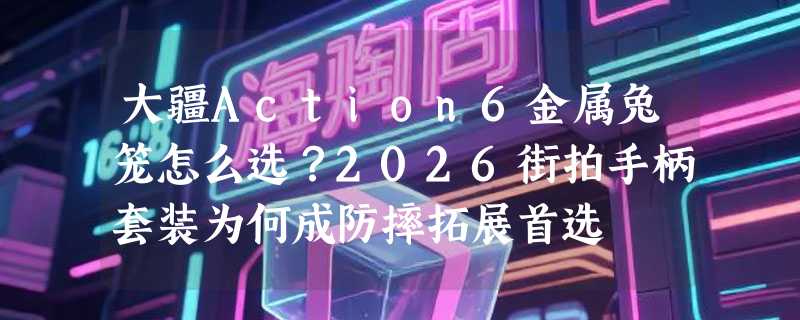 大疆Action6金属兔笼怎么选？2026街拍手柄套装为何成防摔拓展首选