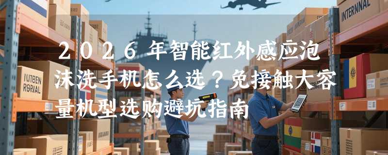 2026年智能红外感应泡沫洗手机怎么选？免接触大容量机型选购避坑指南