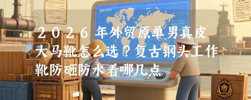 2026年外贸原单男真皮大马靴怎么选？复古钢头工作靴防砸防水看哪几点