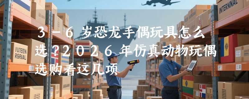 3-6岁恐龙手偶玩具怎么选？2026年仿真动物玩偶选购看这几项