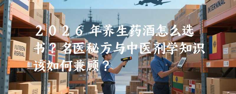 2026年养生药酒怎么选书？名医秘方与中医剂学知识该如何兼顾？
