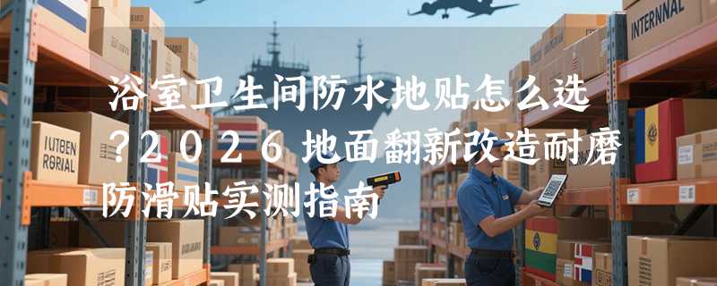 浴室卫生间防水地贴怎么选？2026地面翻新改造耐磨防滑贴实测指南