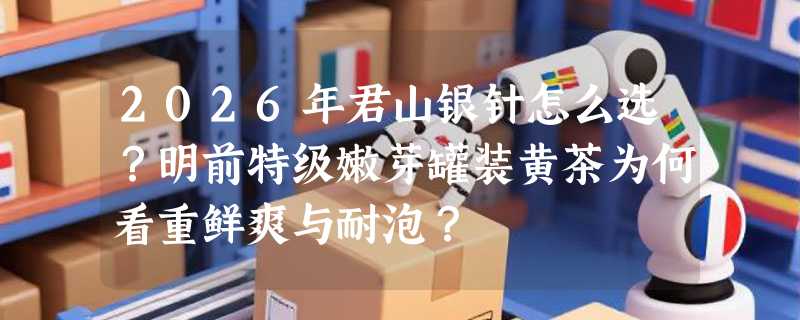 2026年君山银针怎么选？明前特级嫩芽罐装黄茶为何看重鲜爽与耐泡？