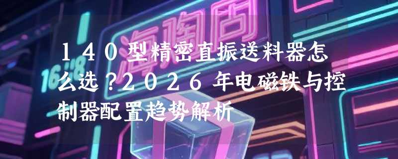 140型精密直振送料器怎么选？2026年电磁铁与控制器配置趋势解析