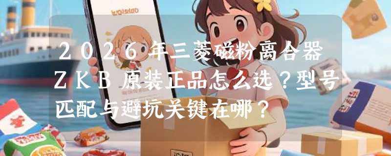 2026年三菱磁粉离合器ZKB原装正品怎么选？型号匹配与避坑关键在哪？