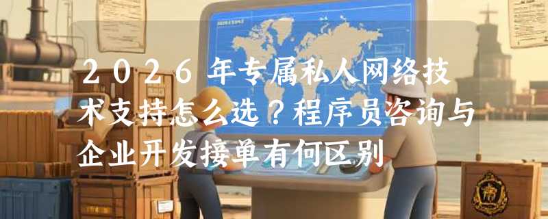 2026年专属私人网络技术支持怎么选？程序员咨询与企业开发接单有何区别