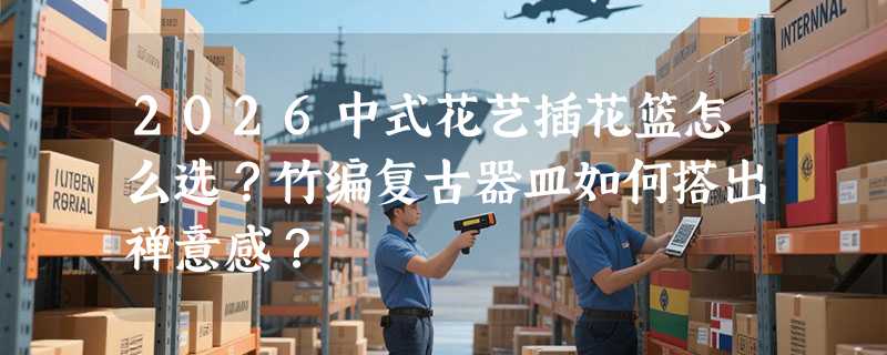 2026中式花艺插花篮怎么选？竹编复古器皿如何搭出禅意感？
