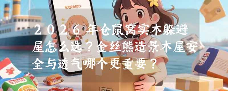 2026年仓鼠窝实木躲避屋怎么选？金丝熊造景木屋安全与透气哪个更重要？