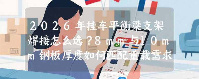 2026年挂车平衡梁支架焊接怎么选？8mm与10mm钢板厚度如何匹配重载需求？