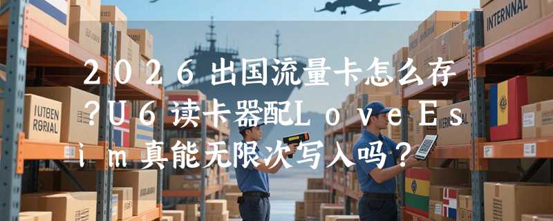 2026出国流量卡怎么存？U6读卡器配LoveEsim真能无限次写入吗？