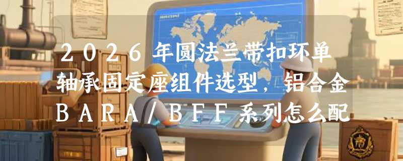 2026年圆法兰带扣环单轴承固定座组件选型，铝合金BARA/BFF系列怎么配才稳？