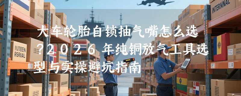 大车轮胎自锁抽气嘴怎么选？2026年纯铜放气工具选型与实操避坑指南