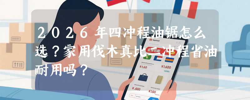 2026年四冲程油锯怎么选？家用伐木真比二冲程省油耐用吗？