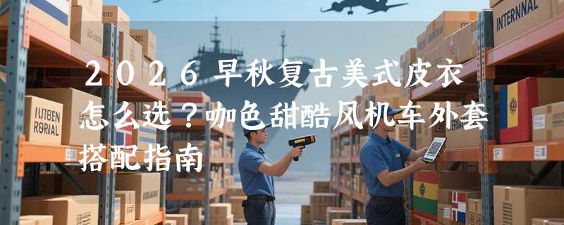2026早秋复古美式皮衣怎么选？咖色甜酷风机车外套搭配指南