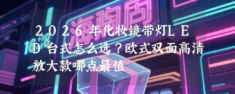 2026年化妆镜带灯LED台式怎么选？欧式双面高清放大款哪点最值