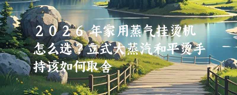 2026年家用蒸气挂烫机怎么选？立式大蒸汽和平烫手持该如何取舍