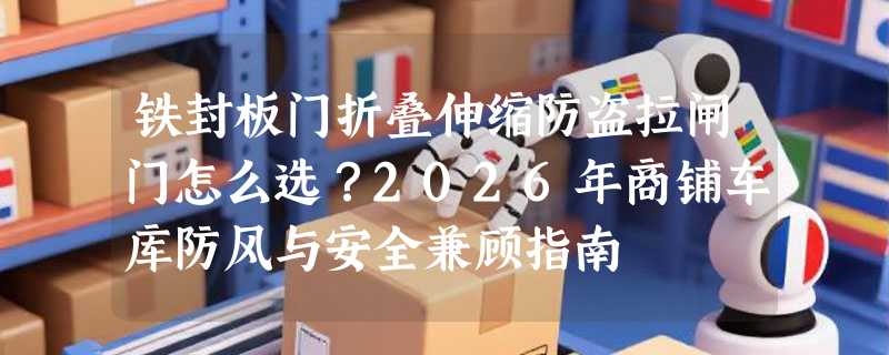铁封板门折叠伸缩防盗拉闸门怎么选？2026年商铺车库防风与安全兼顾指南