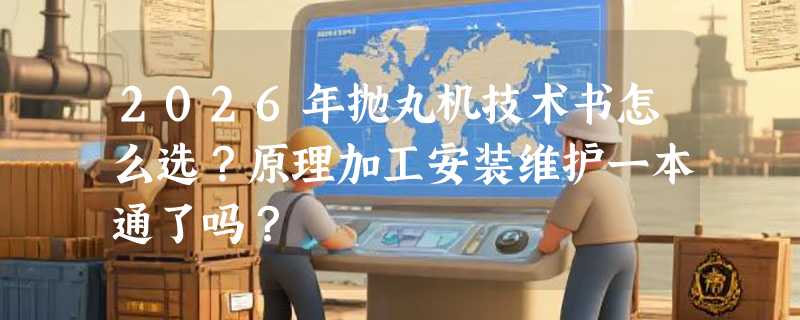 2026年抛丸机技术书怎么选？原理加工安装维护一本通了吗？