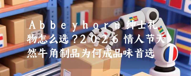 Abbeyhorn绅士礼物怎么选？2026情人节天然牛角制品为何成品味首选