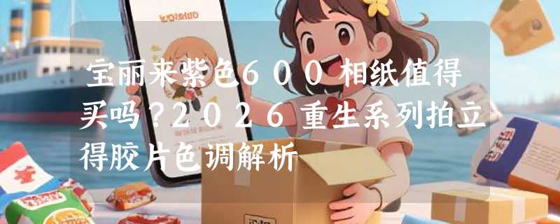宝丽来紫色600相纸值得买吗？2026重生系列拍立得胶片色调解析