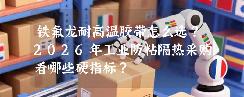 铁氟龙耐高温胶带怎么选？2026年工业防粘隔热采购看哪些硬指标？