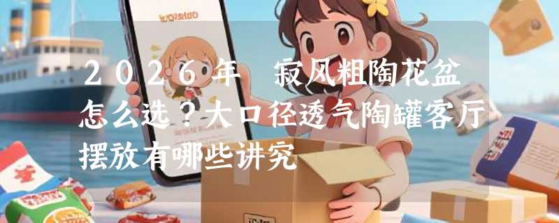 2026年侘寂风粗陶花盆怎么选？大口径透气陶罐客厅摆放有哪些讲究