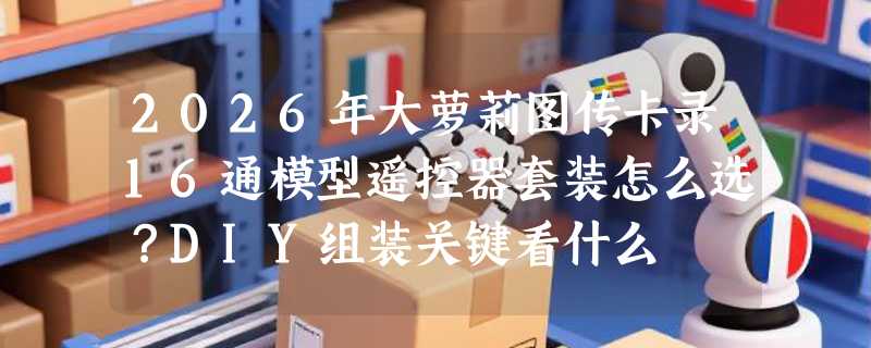 2026年大萝莉图传卡录16通模型遥控器套装怎么选？DIY组装关键看什么