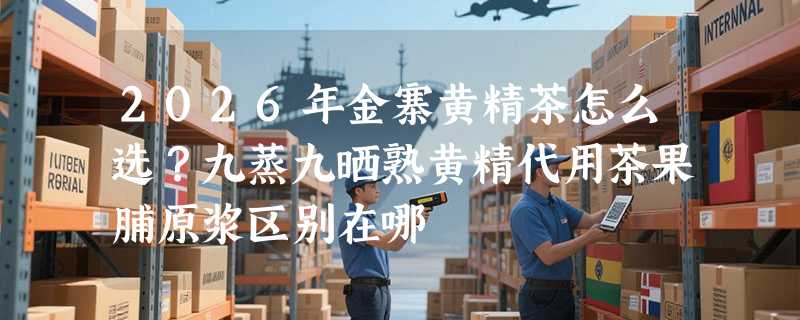 2026年金寨黄精茶怎么选？九蒸九晒熟黄精代用茶果脯原浆区别在哪