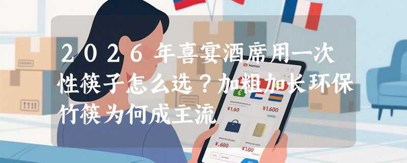 2026年喜宴酒席用一次性筷子怎么选？加粗加长环保竹筷为何成主流