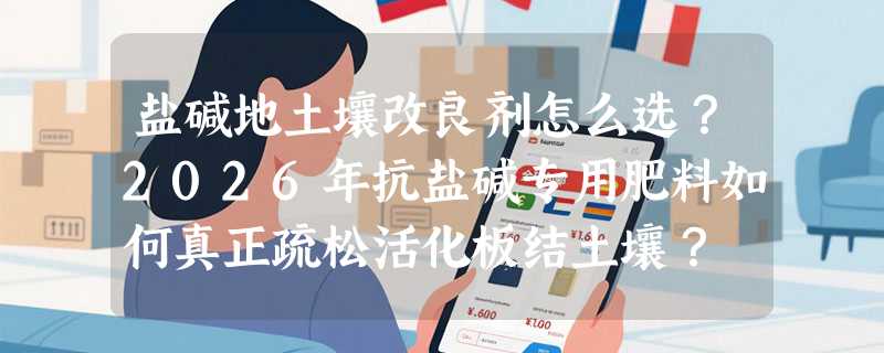 盐碱地土壤改良剂怎么选？2026年抗盐碱专用肥料如何真正疏松活化板结土壤？
