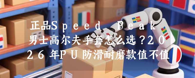 正品Speed Peak男士高尔夫手套怎么选？2026年PU防滑耐磨款值不值？