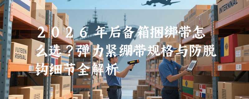 2026年后备箱捆绑带怎么选？弹力紧绷带规格与防脱钩细节全解析