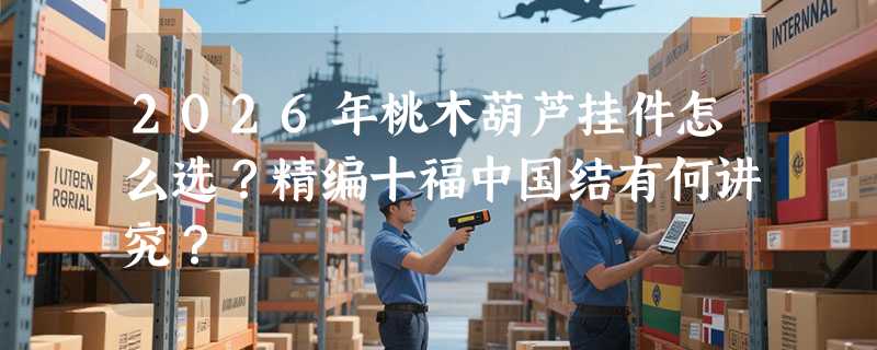 2026年桃木葫芦挂件怎么选？精编十福中国结有何讲究？