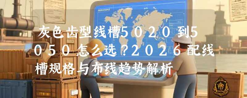灰色齿型线槽5020到5050怎么选？2026配线槽规格与布线趋势解析