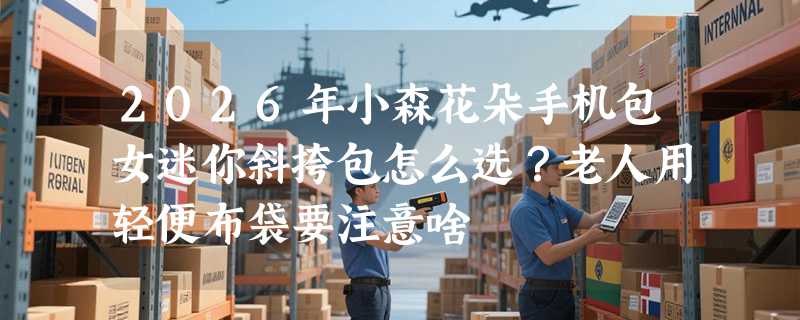 2026年小森花朵手机包女迷你斜挎包怎么选？老人用轻便布袋要注意啥