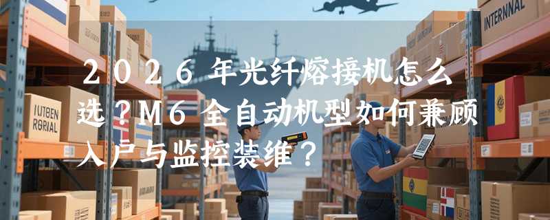 2026年光纤熔接机怎么选？M6全自动机型如何兼顾入户与监控装维？
