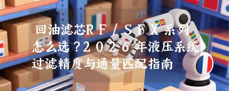 回油滤芯RF/SFX系列怎么选？2026年液压系统过滤精度与通量匹配指南