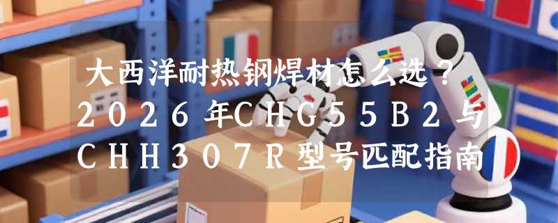 大西洋耐热钢焊材怎么选？2026年CHG55B2与CHH307R型号匹配指南