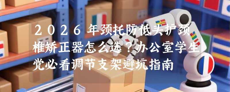 2026年颈托防低头护颈椎矫正器怎么选？办公室学生党必看调节支架避坑指南