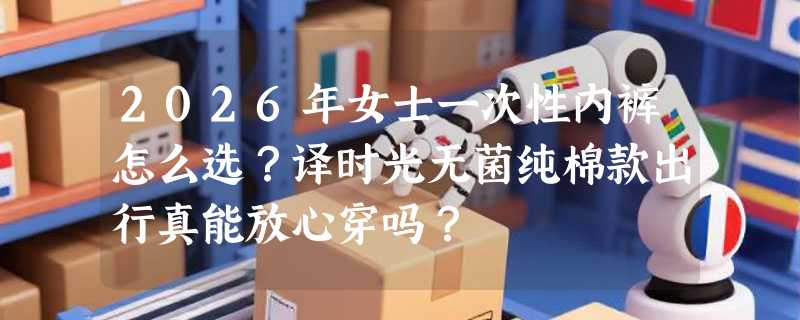 2026年女士一次性内裤怎么选？译时光无菌纯棉款出行真能放心穿吗？