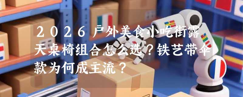 2026户外美食小吃街露天桌椅组合怎么选？铁艺带伞款为何成主流？