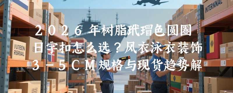 2026年树脂玳瑁色圆圈日字扣怎么选？风衣泳衣装饰3-5CM规格与现货趋势解析