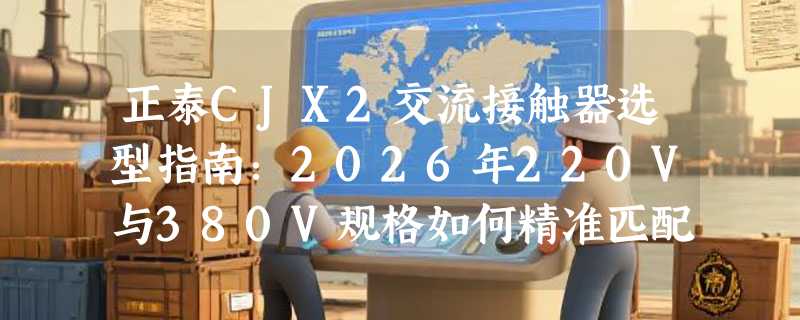 正泰CJX2交流接触器选型指南：2026年220V与380V规格如何精准匹配负载？