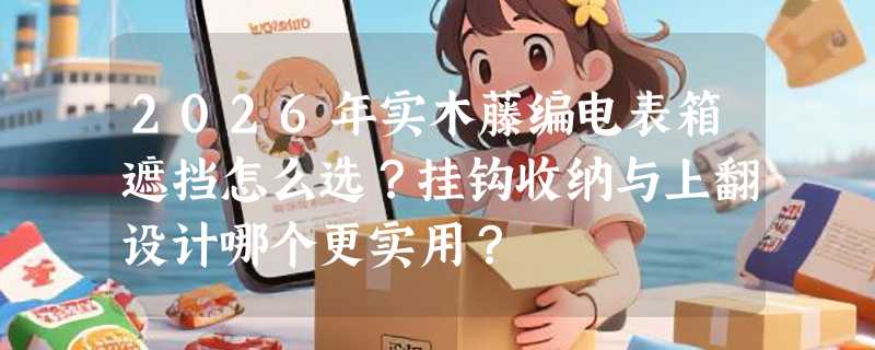 2026年实木藤编电表箱遮挡怎么选？挂钩收纳与上翻设计哪个更实用？